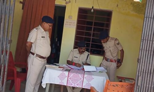 हसनगंज थाने का पुलिस निरीक्षक औचक निरीक्षण किया, दियाआवश्यक दिशा निर्देश