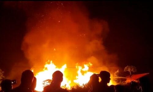 লামডিঙ শহরে ইটা ভাটি চারিআ্লীতে ঘটলো ভয়ঙ্কর অগ্নি সংযোগ