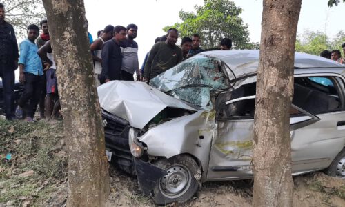 बिहार में भीषण सड़क हादसा, अंतिम संस्कार कर लौट रहे जमुई की एक ही परिवार के 6 लोगों की मौत ।