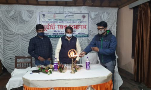 दीन दयाल उपाध्याय ग्रामीण कौशल्य योजना के रौशनी कार्यक्रम में प्रशिक्षण