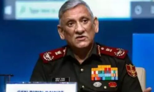 जनरल बिपिन रावत ने भारत के लिए चीन को बताया सबसे बड़ा खतरा ।