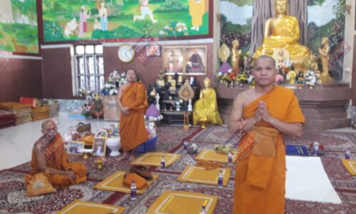 वट लाओ बौद्ध मठ में ‘हाइयर ऑडियंस’ समारोह का आयोजन