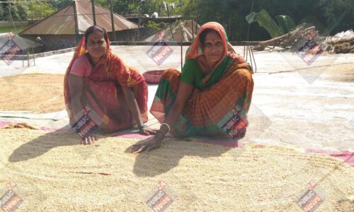 ग्रामीण इलाकों में छठ पूजा अर्चना की उत्सुकता पवन पर्व में जुटी महिलाएं