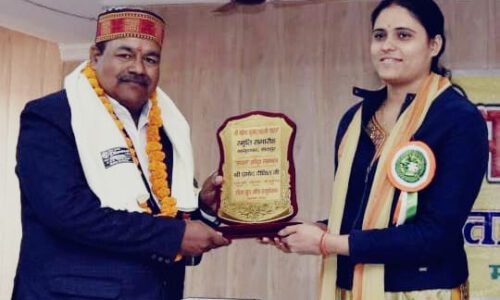 सम्मानित किये गये, जनपद के सर्वश्रेष्ठ खेल शिक्षक “प्रमोद दीक्षित”