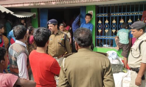 पुआल गांव में 12 अज्ञात लुटेरों ने दिया डकैती को अंजाम, मामला दर्ज ।