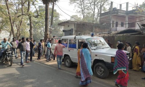 24 वर्षीय विवाहिता महिला की फंदे से लटकी हुई मिली लाश मृतक के पिता ने हत्या का लगाया आरोप पति गिरफ्तार।