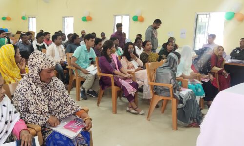 पंचायत समिति की बैठक में छाई रही आंगनवाड़ी का मुद्दा ।