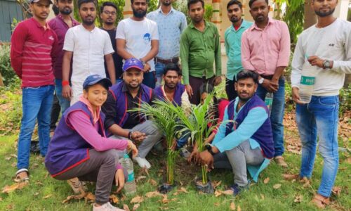 पौधा लगाएं पर्यावरण बचाएं यश वर्मा
