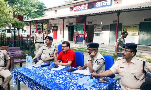 रामनवमी शोभायात्रा को लेकर शांति समिति की हुई बैठक लिए गए कई निर्णय ।