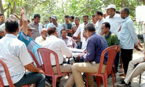 बिहार एवं पश्चिम बंगाल सीमा को लेकर दोनों राज्य के  बीच किया गया मापी