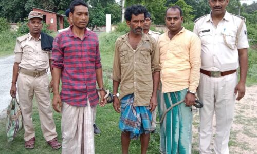 बलिया बेलौन पुलिस ने एक पियक्कड़ सहित 3 अभियुक्त को भेजा जेल