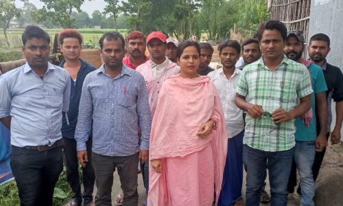 बारसोई बीडीओ ने हरनारोई पंचायत का किया निरीक्षण