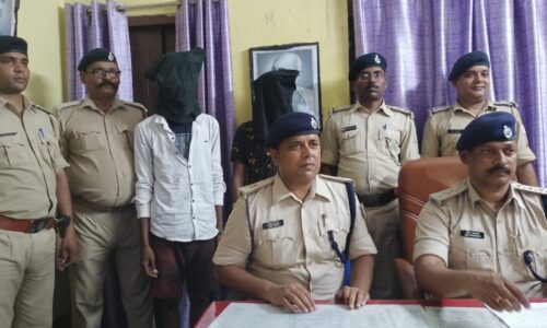 पुलिस ने दवा व्यवसायी से रंगदारी मांगने वाले को किया गिरफ्तार