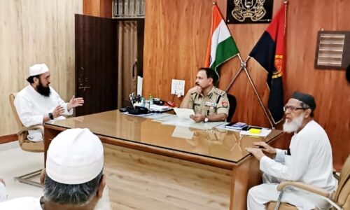 जमीयत उलेमा कानपुर के पदाधिकारियों ने पुलिस आयुक्त से कि मुलाक़ात
