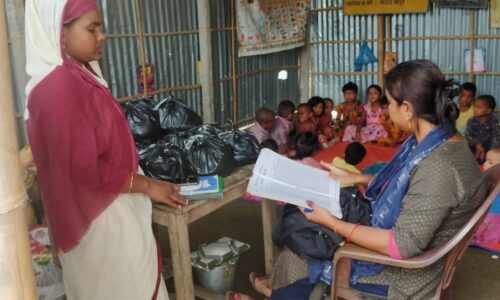 लाभुकों को नियमित टीएचआर  वितरण को लेकर सीडीपीओ गंभीर