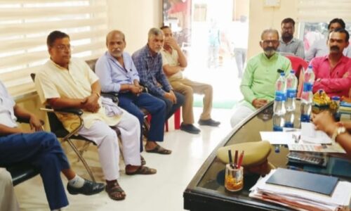 सर्राफा व्यापारियों को लेकर पुलिस प्रशासन ने किया वैठक।