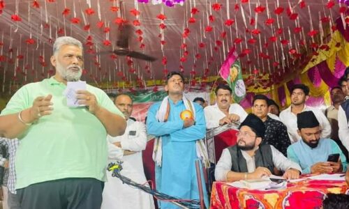 पैगंबर मोहम्मद साहब के बताए हुए मार्ग पर चल कर ही मुक्ति मिलेगी —अबुल कलाम चतुर्वेदी