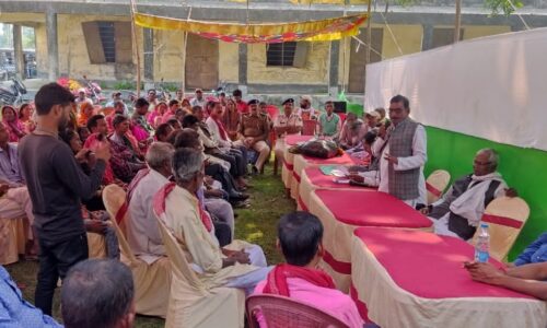 लड्डू सिंह बने जदयू के प्रखंड अध्यक्ष लगाई