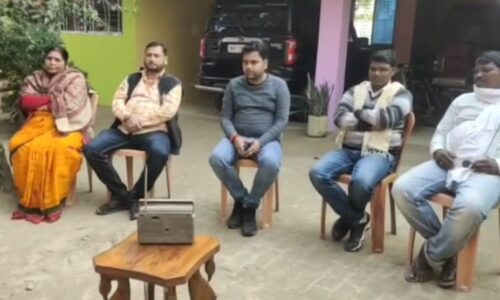 हसनगंज में रेडियो पर सुना गया प्रधानमंत्री की मन की बात कार्यक्रम