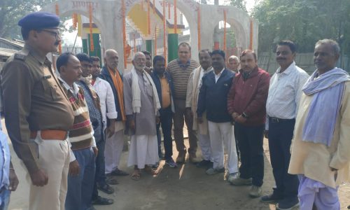 डाक्टर भीमराव अम्बेडकर की पुण्यतिथि प्राणपुर में समारोह पूर्वक मनाया गया।