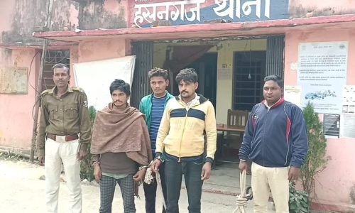 छापेमारी अभियान चलाकर तीन शराबी को किया गिरफ्तार