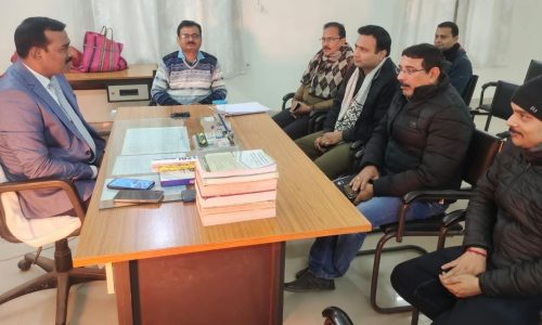 कटिहार में राष्ट्रीय लोक अदालत को सफल बनाने को लेकर बैठक जारी ।