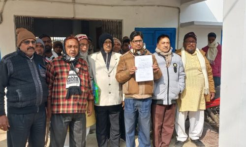 अमदाबाद प्रखंड के जन वितरण प्रणाली के विक्रेता ने किया हड़ताल अपनी 8 सूत्री मांगों को लेकर सरकार से की मांग