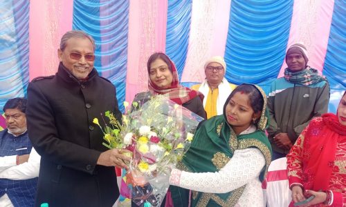 8 करोड़ 60 लाख की लागत से बनने वाले प्रधानमंत्री ग्राम सड़क का सांसद एवं विधायक ने किया शिलान्यास।