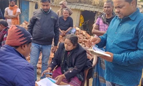 मुखिया के साथ मार पीट  करने पर दो नामजद एवं दस अज्ञात लोगों पर मामला दर्ज ।
