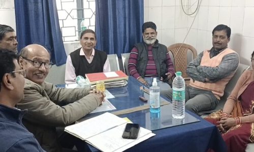 हसनगंज में रोगी कल्याण समिति की हुई बैठक