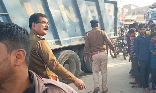 हाईवोल्टेज तार की चपेट में आने से एक की मौत ।