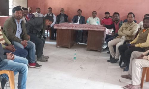 वार्ड सदस्यों ने किया बैठक मुख्यमंत्री को 9 सूत्री मांग को लेकर सौंपेगै  ज्ञापन ।