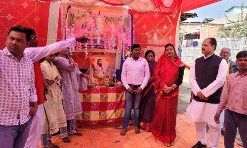 धूमधाम से मनाया संत शिरोमणि रविदास जयंती दिवस।