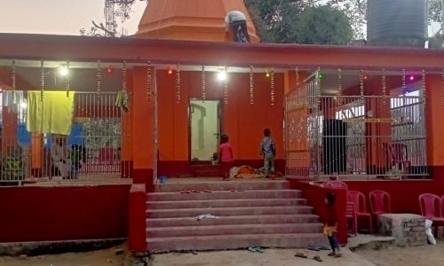 शिवरात्रि को ले नगर के सार्वजनिक शिव मंदिर में जोरदार तैयारी ।