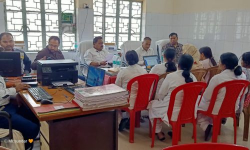 बेहतर स्वास्थ्य व्यवस्था को लेकर कर्मियों को किया गया प्रशिक्षित।