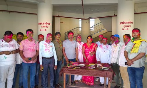 हर्षोल्लास के साथ मनाई गई होली पर्व शांतिपूर्ण संपन्न।