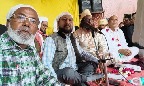 उर्स व मेला रशीदिया में स्थानीय पुलिस एवं पीएसी बल सुरक्षा में तैनात।