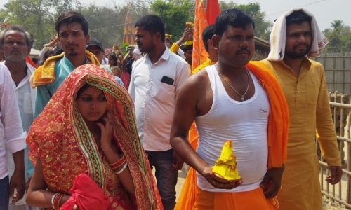 श्रींश्रीं108 अखंड हरिनाम संकीर्तन सह महाविष्णु यज्ञ का हुआ शुभारंभ।