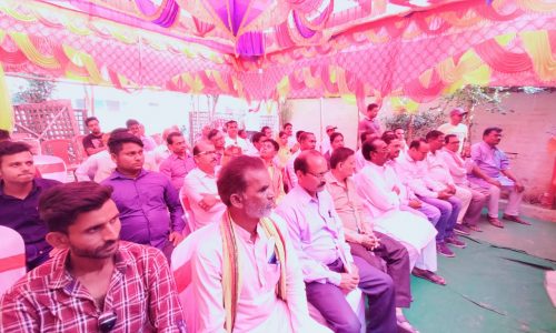 संगठन विस्तार को लेकर बीजेपी कार्यकर्ताओं की हुई बैठक ।