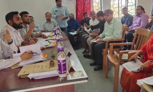 कटिहार डीडीसी ने की समीक्षात्मक बैठक, ससमय कार्य पूरा करने का निर्देश ।