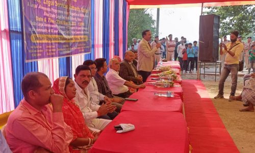 मनिहारी के नीमा में विधि जागरुकता शिविर का हुआ आयोजन ।