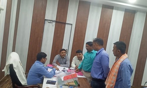 पैक्स चुनाव के प्रत्याशियों के नामांकन पत्रों की समीक्षा संपन्न ।
