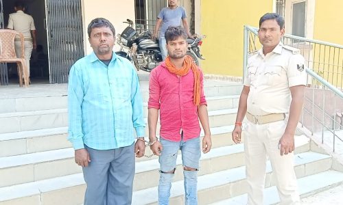 तीन वारंटी सहित चार लोगों को भेजा जेल।