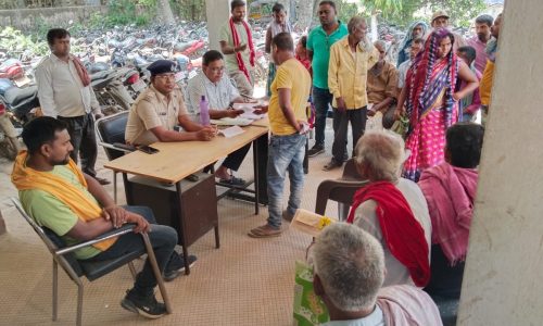 जनता दरवार मे नौ मामलों का हुआ निष्पादन ।
