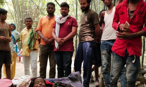 सड़क दुर्घटना में घायल बच्ची की इलाज के दौरान मौत ।