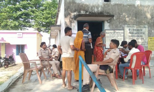 त्रिस्तरीय पंचायत उपचुनाव शांतिपूर्ण संपन्न, 66% हुआ मतदान ।