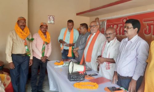 भाजपा ग्रामीण मंडल की नवगठित कार्यसमिति की हुई बैठक