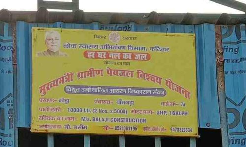 दो पद पर कार्यरत रहने को लेकर बीडीओ  को दिया आवेदन ।