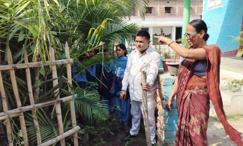 विश्व पर्यावरण दिवस पर पर्यावरण संरक्षण का लिया संकल्प।