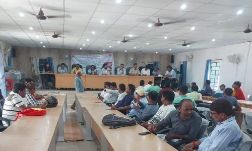 अग्निकांड की घटनाओं के न्यूनीकरण बचाव एवं रोकथाम को लेकर हुई बैठक ।